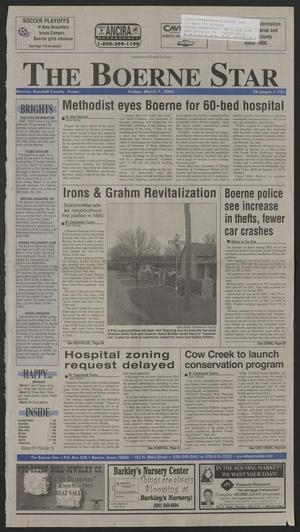 Primary view of object titled 'The Boerne Star (Boerne, Tex.), Vol. 97, No. 18, Ed. 1 Friday, March 7, 2003'.
