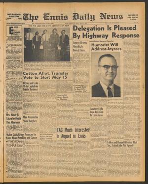 The Ennis Daily News (Ennis, Tex.), Vol. 77, No. 105, Ed. 1 Thursday, May 4, 1967
