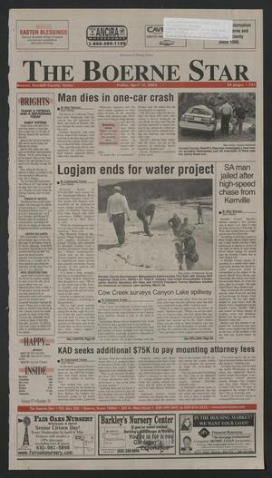 Primary view of object titled 'The Boerne Star (Boerne, Tex.), Vol. 97, No. 30, Ed. 1 Friday, April 18, 2003'.