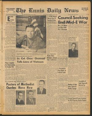 The Ennis Daily News (Ennis, Tex.), Vol. 77, No. 135, Ed. 1 Thursday, June 8, 1967