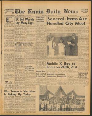 The Ennis Daily News (Ennis, Tex.), Vol. 75, No. 141, Ed. 1 Thursday, June 15, 1967
