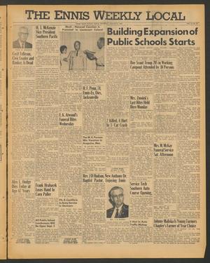 The Ennis Weekly Local (Ennis, Tex.), Vol. 42, No. 35, Ed. 1 Thursday, August 31, 1967
