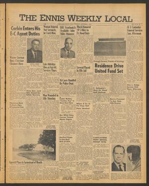 The Ennis Weekly Local (Ennis, Tex.), Vol. 42, No. 36, Ed. 1 Thursday, September 7, 1967