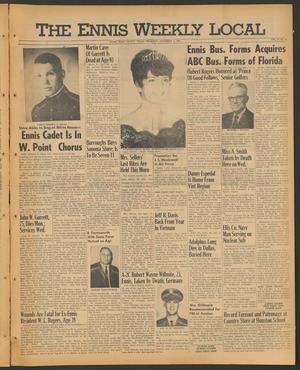 The Ennis Weekly Local (Ennis, Tex.), Vol. 42, No. 44, Ed. 1 Thursday, November 2, 1967