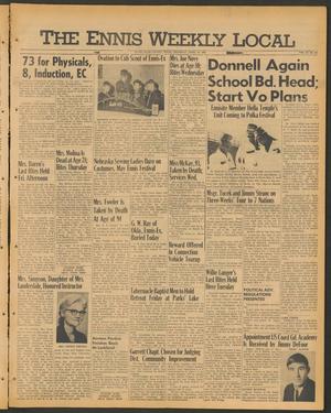 The Ennis Weekly Local (Ennis, Tex.), Vol. 43, No. 16, Ed. 1 Thursday, April 18, 1968