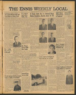 The Ennis Weekly Local (Ennis, Tex.), Vol. 43, No. 23, Ed. 1 Thursday, June 6, 1968
