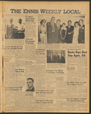 The Ennis Weekly Local (Ennis, Tex.), Vol. 43, No. 26, Ed. 1 Thursday, June 27, 1968