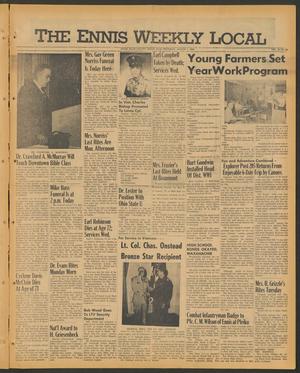 The Ennis Weekly Local (Ennis, Tex.), Vol. 43, No. 30, Ed. 1 Thursday, August 1, 1968