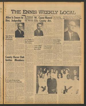 The Ennis Weekly Local (Ennis, Tex.), Vol. 44, No. 36, Ed. 1 Thursday, October 9, 1969