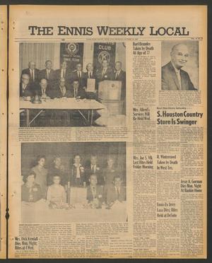 The Ennis Weekly Local (Ennis, Tex.), Vol. 44, No. 39, Ed. 1 Thursday, October 30, 1969