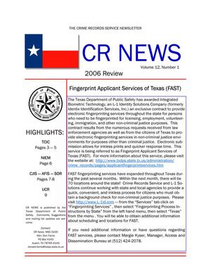 CR News, Volume 12, Number 1, 2006