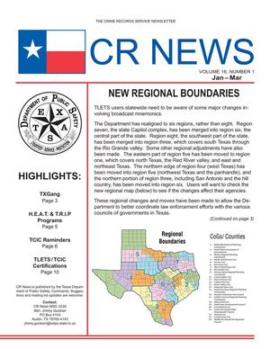 CR News, Volume 16, Number 1, January-March 2011