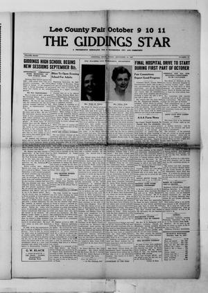 The Giddings Star (Giddings, Tex.), Vol. 8, No. 24, Ed. 1 Friday, September 12, 1947