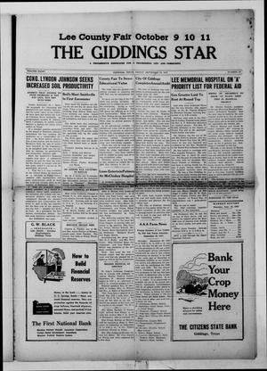 The Giddings Star (Giddings, Tex.), Vol. 8, No. 25, Ed. 1 Friday, September 19, 1947