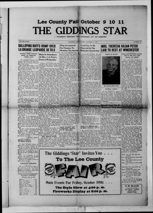 The Giddings Star (Giddings, Tex.), Vol. 8, No. 28, Ed. 1 Friday, October 10, 1947