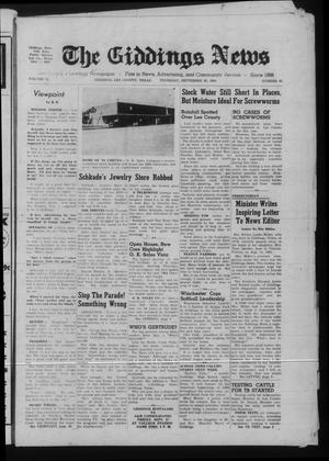 The Giddings News (Giddings, Tex.), Vol. 74, No. 43, Ed. 1 Thursday, September 26, 1963