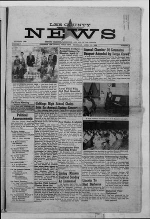 Lee County News (Giddings, Tex.), Vol. 77, No. 19, Ed. 1 Thursday, April 21, 1966
