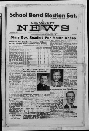 Lee County News (Giddings, Tex.), Vol. 77, No. 26, Ed. 1 Thursday, June 9, 1966