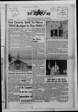 Lee County News (Giddings, Tex.), Vol. 77, No. 36, Ed. 1 Thursday, August 18, 1966