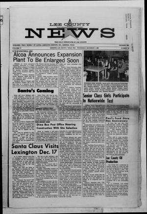 Lee County News (Giddings, Tex.), Vol. 77, No. 59, Ed. 1 Wednesday, December 7, 1966