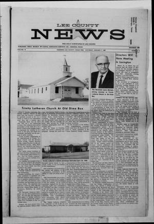 Lee County News (Giddings, Tex.), Vol. 78, No. 2, Ed. 1 Saturday, January 7, 1967