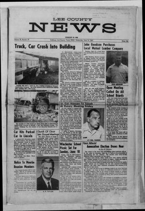 Lee County News (Giddings, Tex.), Vol. 78, No. 29, Ed. 1 Wednesday, June 14, 1967