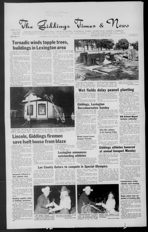 The Giddings Times & News (Giddings, Tex.), Vol. 99, No. 48, Ed. 1 Thursday, May 25, 1989