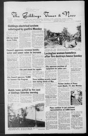 The Giddings Times & News (Giddings, Tex.), Vol. 99, No. 50, Ed. 1 Thursday, June 8, 1989