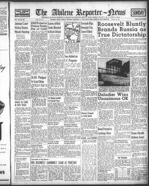 The Abilene Reporter-News (Abilene, Tex.), Vol. 59, No. 254, Ed. 1 Sunday, February 11, 1940