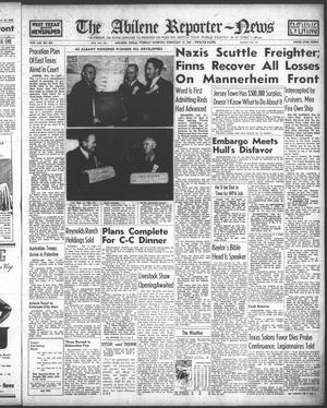 The Abilene Reporter-News (Abilene, Tex.), Vol. 59, No. 256, Ed. 2 Tuesday, February 13, 1940