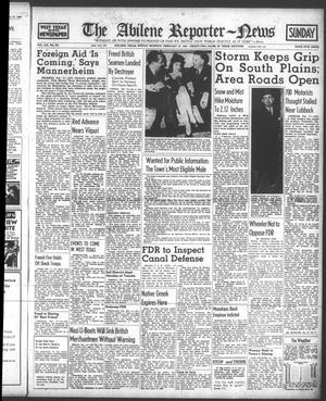 The Abilene Reporter-News (Abilene, Tex.), Vol. 59, No. 261, Ed. 1 Sunday, February 18, 1940