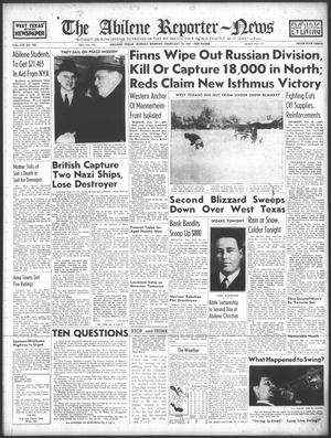 The Abilene Reporter-News (Abilene, Tex.), Vol. 59, No. 262, Ed. 1 Monday, February 19, 1940