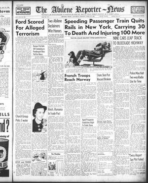 The Abilene Reporter-News (Abilene, Tex.), Vol. 59, No. 322, Ed. 2 Saturday, April 20, 1940