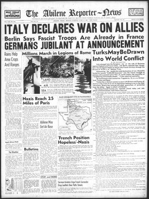 The Abilene Reporter-News (Abilene, Tex.), Vol. 59, No. 373, Ed. 2 Monday, June 10, 1940