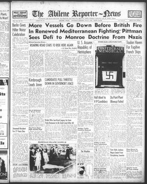 Primary view of object titled 'The Abilene Reporter-News (Abilene, Tex.), Vol. 60, No. 20, Ed. 2 Saturday, July 6, 1940'.