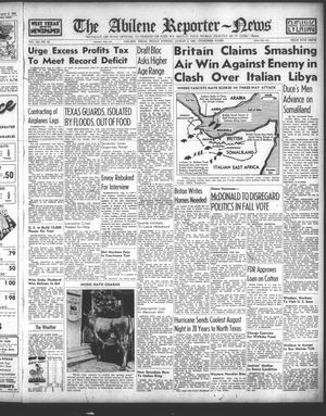 The Abilene Reporter-News (Abilene, Tex.), Vol. 60, No. 53, Ed. 2 Friday, August 9, 1940