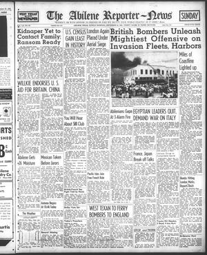 The Abilene Reporter-News (Abilene, Tex.), Vol. 60, No. 97, Ed. 1 Sunday, September 22, 1940