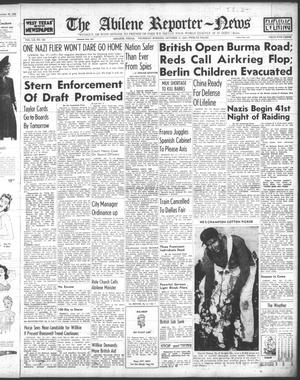 Primary view of object titled 'The Abilene Reporter-News (Abilene, Tex.), Vol. 60, No. 122, Ed. 2 Thursday, October 17, 1940'.