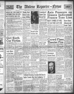 The Abilene Reporter-News (Abilene, Tex.), Vol. 60, No. 132, Ed. 1 Sunday, October 27, 1940