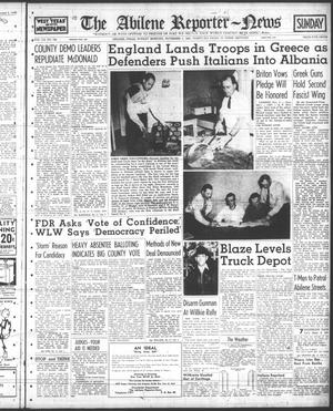 The Abilene Reporter-News (Abilene, Tex.), Vol. 60, No. 139, Ed. 1 Sunday, November 3, 1940