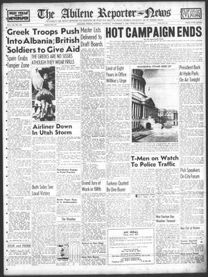 The Abilene Reporter-News (Abilene, Tex.), Vol. 60, No. 140, Ed. 2 Monday, November 4, 1940