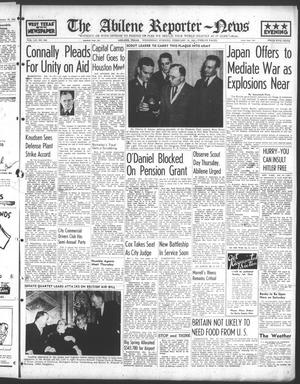 The Abilene Reporter-News (Abilene, Tex.), Vol. 60, No. 256, Ed. 2 Wednesday, February 19, 1941