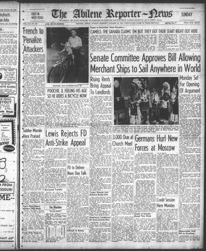 The Abilene Reporter-News (Abilene, Tex.), Vol. 61, No. 132, Ed. 1 Sunday, October 26, 1941