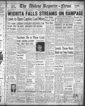Primary view of object titled 'The Abilene Reporter-News (Abilene, Tex.), Vol. 61, No. 136, Ed. 2 Thursday, October 30, 1941'.