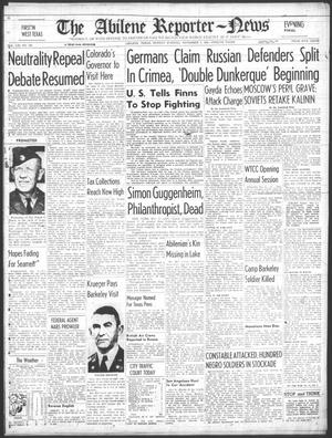 The Abilene Reporter-News (Abilene, Tex.), Vol. 61, No. 136, Ed. 2 Monday, November 3, 1941