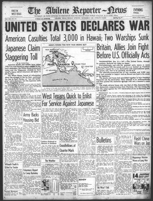 The Abilene Reporter-News (Abilene, Tex.), Vol. 61, No. 171, Ed. 2 Monday, December 8, 1941