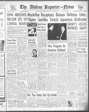 The Abilene Reporter-News (Abilene, Tex.), Vol. 61, No. 215, Ed. 2 Wednesday, January 21, 1942