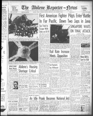 The Abilene Reporter-News (Abilene, Tex.), Vol. 61, No. 230, Ed. 2 Thursday, February 5, 1942