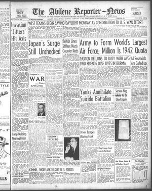 The Abilene Reporter-News (Abilene, Tex.), Vol. 61, No. 233, Ed. 1 Sunday, February 8, 1942