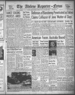 The Abilene Reporter-News (Abilene, Tex.), Vol. 61, No. 260, Ed. 2 Saturday, March 7, 1942